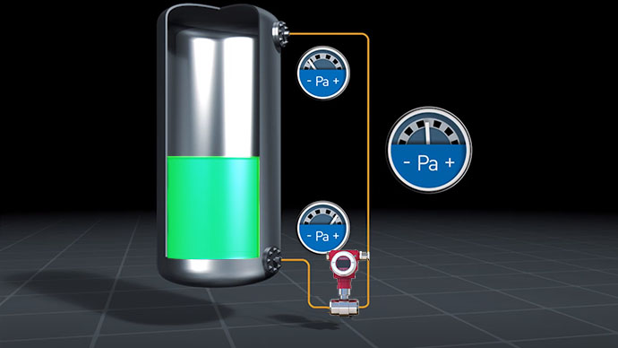 Indicateur de niveau hydrostatique